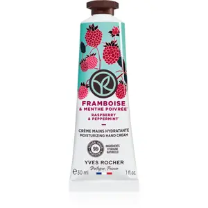 Yves Rocher Bain de Nature krém na ruce Raspberry & Peppermint 30 ml
