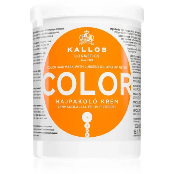 Kallos KJMN Professional Color maska pro barvené vlasy mix barev 1000 ml