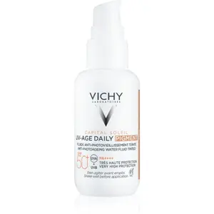 Vichy Capital Soleil Daily SPF50+ ochranný tónovaný fluid na obličej SPF 50+ odstín Light 40 ml