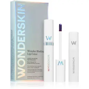 WONDERSKIN Wonder Blading Lip Stain Kit slupovací rtěnka + aktivátor odstín Hayley 4 ml