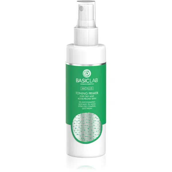BasicLab Dermocosmetics Micellis pleťové tonikum ve spreji pro mastnou pleť se sklonem k akné 150 ml