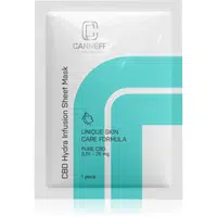 Canneff Balance CBD Hydra Infusion Sheet Mask hydratační plátýnková maska 1 ks
