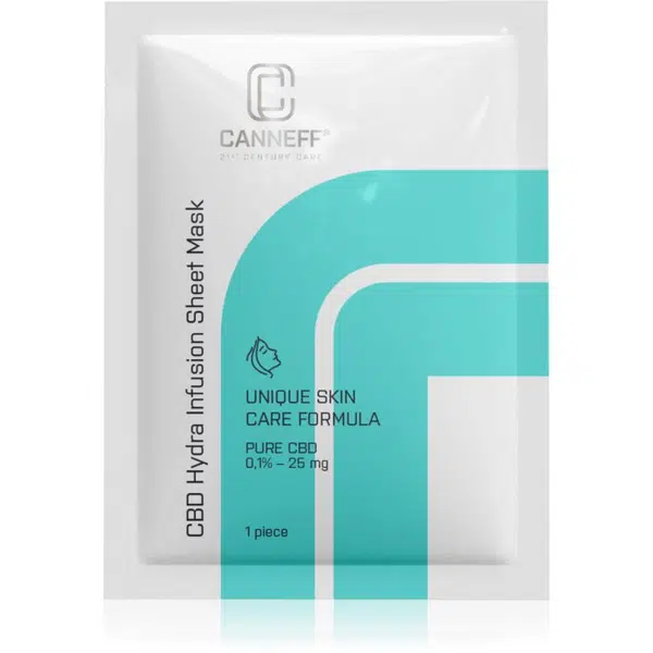 Canneff Balance CBD Hydra Infusion Sheet Mask hydratační plátýnková maska 1 ks