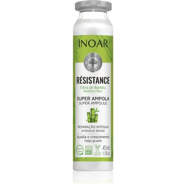 INOAR Résistance Bambu ampule pro lámavé a namáhané vlasy 45 ml