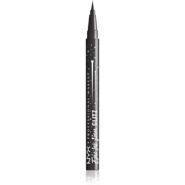 NYX Professional Makeup Epic Ink Glitz metalická tužka na oči odstín Graphite Glitz 1 ml