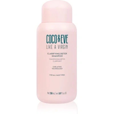 Coco & Eve Like A Virgin Clarifying Detox Shampoo hloubkově čisticí šampon s detoxikačním účinkem 280 ml