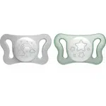 Chicco Physio Micro 0-2 m dudlík Night 2 ks