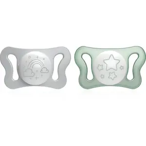 Chicco Physio Micro 0-2 m dudlík Night 2 ks