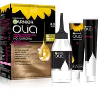 Garnier Olia Big Kit permanentní barva na vlasy odstín 8.0 Blond 1 ks