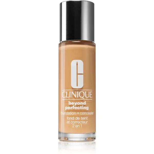 Clinique Beyond Perfecting™ Foundation + Concealer make-up a korektor 2 v 1 odstín CN 58 Honey 30 ml