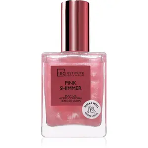 IDC Institute Shimmer Pink třpytivý olej na tělo 45 ml