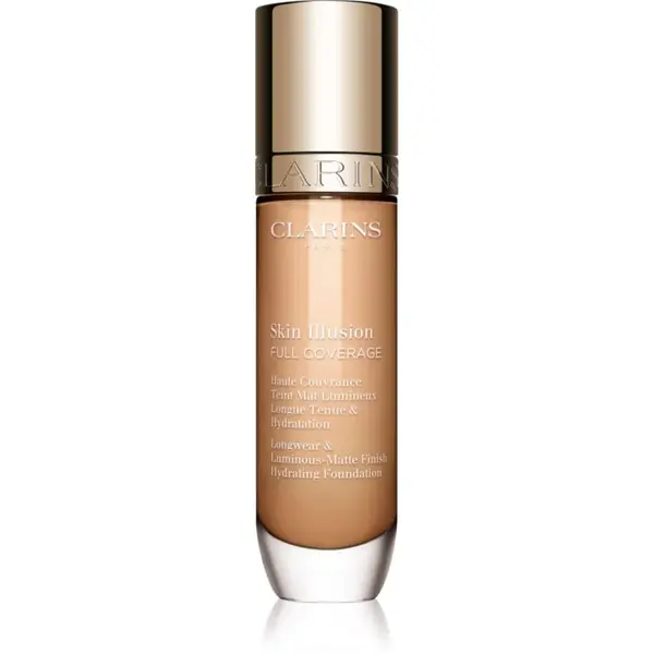 Clarins Skin Illusion Hydrating Foundation vysoce krycí make-up odstín 108.3N 30 ml