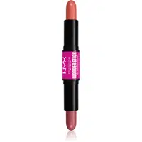 NYX Professional Makeup Wonder Stick Cream Blush oboustranná konturovací tyčinka odstín 02 Honey Orange N Rose 2x4 g