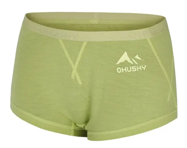 Husky  Meties L light green, M Merino termoprádlo Nohavičky
