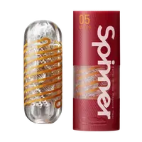 TENGA Spinner 05 Beads - Masturbátor oranžový