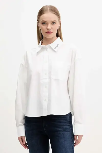 Tommy Jeans Bavlněná košile Tommy Jeans