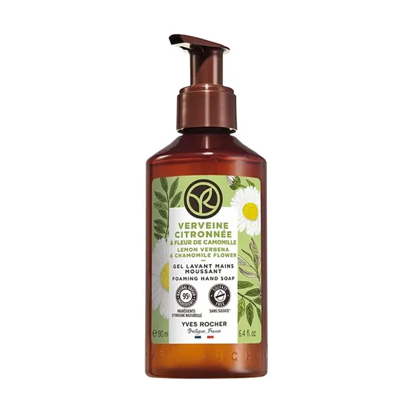 YVER ROCHER Bain de Nature Tekuté mýdlo Verbena & heřmánek 190 ml