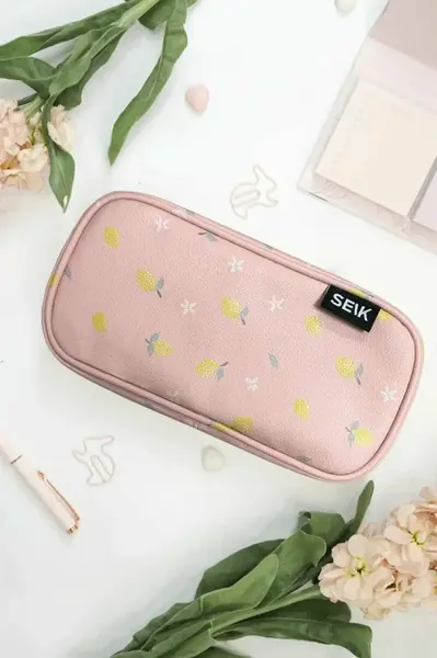 Penál s kapsami - citróny