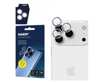 3mk ochrana kamery HARDY Lens Protection Pro pro Apple iPhone 17 Pro /17 Pro Max, silver