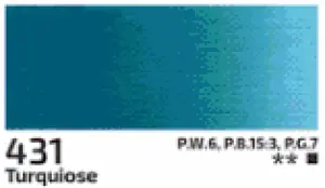 Akrylová barva Rosa 75ml – 431 turquoise