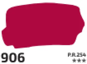 Kvašová barva Rosa 40ml – 906 red