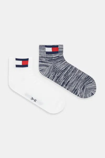 Ponožky Tommy Hilfiger 2-pack žlutá barva, 701228223