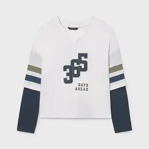 Bavlněné tričko s dlouhým rukávem Mayoral