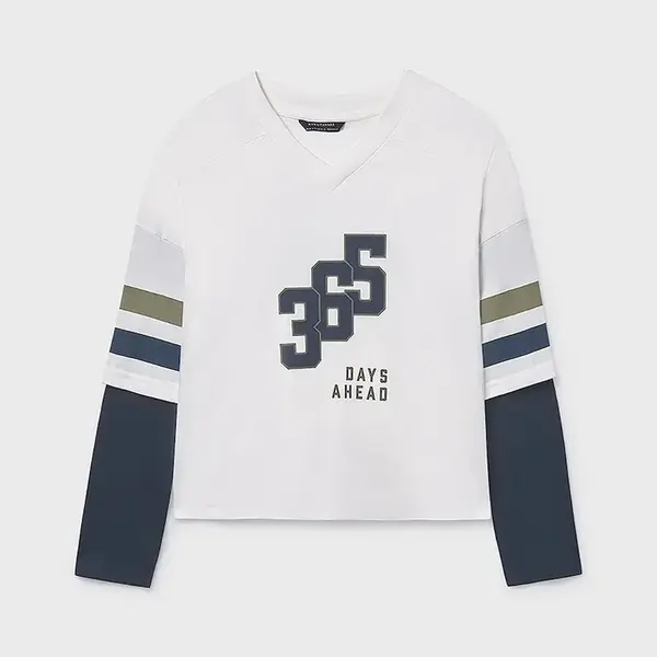 Bavlněné tričko s dlouhým rukávem Mayoral