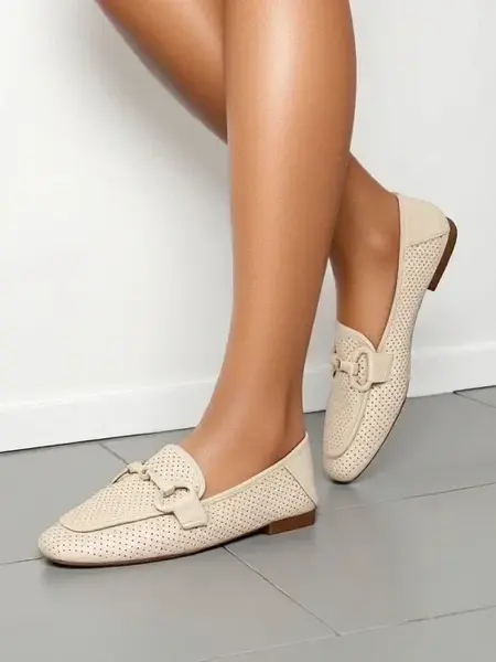 Resti Perforated women's moccasins Laamba