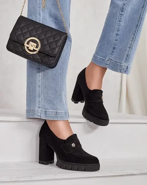 Resti Women's high stiletto moccasins Nerio