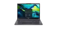 Acer Aspire 16 A16-71M-50ZL NX.J5LEC.002 Notebook, U5-125H, 16", 2048x1280, 16GB, 1TB SSD, Arc Xe, W11H, Gray, 2R