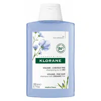 KLORANE Šampon s BIO lnem pro jemné vlasy bez objemu 200 ml