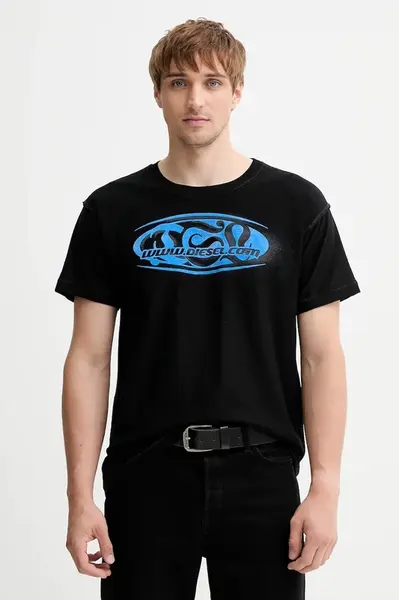 Bavlněné tričko Diesel T-NORM-T1