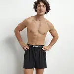 DIM ICONS LOOSE BOXER - Men's loose boxer shorts - black