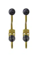 Háček House Doctor HDBal 13 cm 2-pack žlutá barva