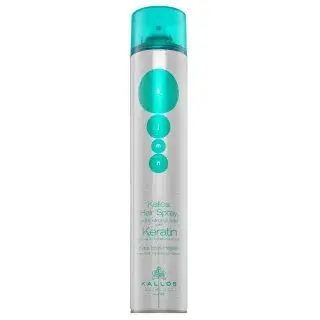 Kallos Keratin Hair Spray Extra Strong Hold silný lak na vlasy s keratinem 750 ml