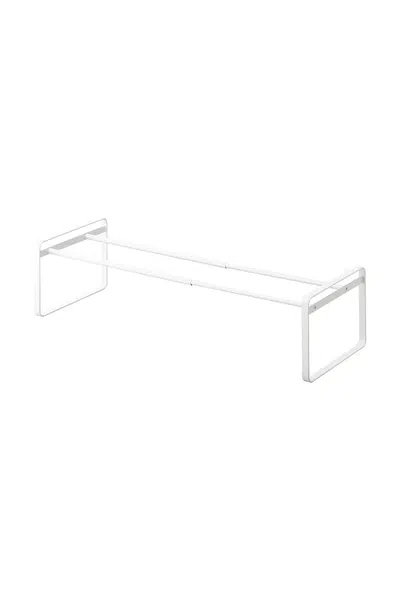 Rozkládací botník Yamazaki Frame bílá barva