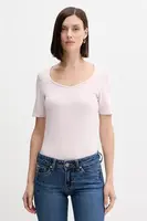 Tričko United Colors of Benetton dámské, žlutá barva, 3FJHD401P