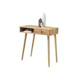 MID.YOU KONZOLOVÝ STOLEK, dub, přírodní barvy, 80/80/35 cm