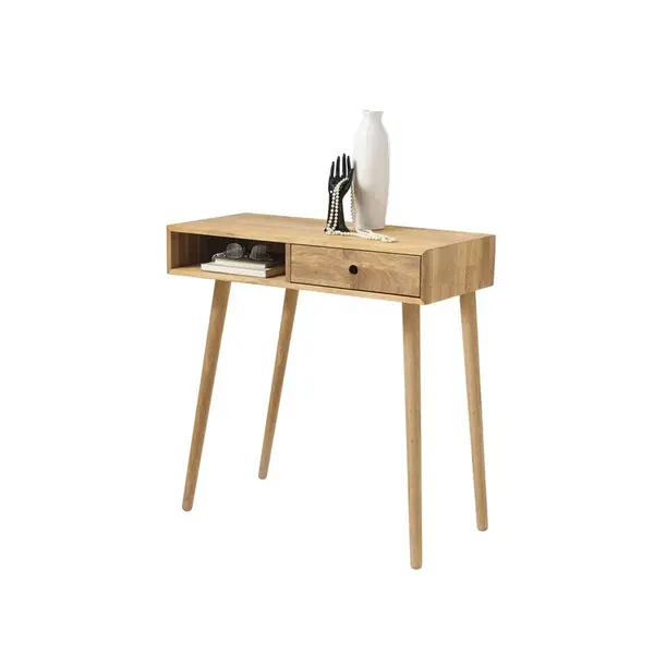 MID.YOU KONZOLOVÝ STOLEK, dub, přírodní barvy, 80/80/35 cm