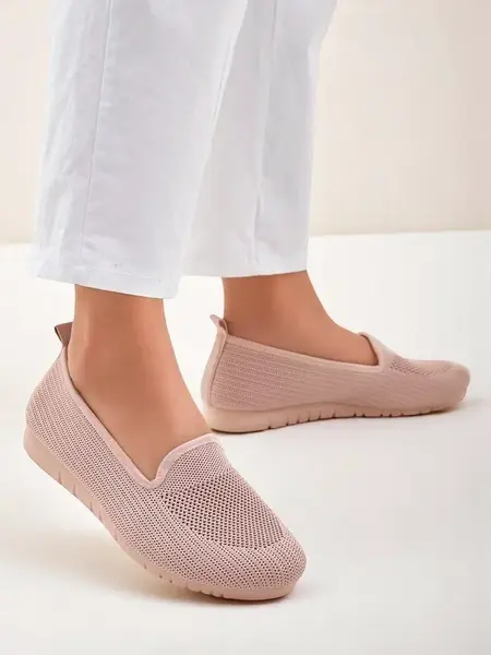 Resti Women's Fabric Moccasins Caerit