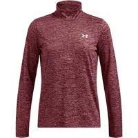 Under Armour TECH TWIST Dámské triko, vínová, velikost S