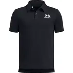 Under Armour ICON POLO Chlapecké triko, černá, velikost M