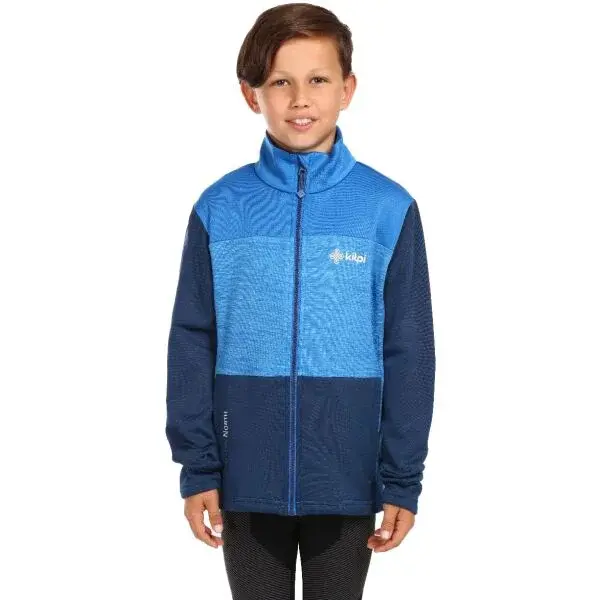 KILPI TOMMS Detská mikina, modrá, veľkosť