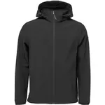 Willard FILEMON Pánská softshellová bunda, černá, velikost XXXL