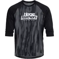 Horsefeathers SPIKE 3/4 Pánsky cyklodres, tmavě šedá, velikost