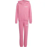 adidas 3 STRIPES TRACKSUIT Dětská souprava, růžová, velikost
