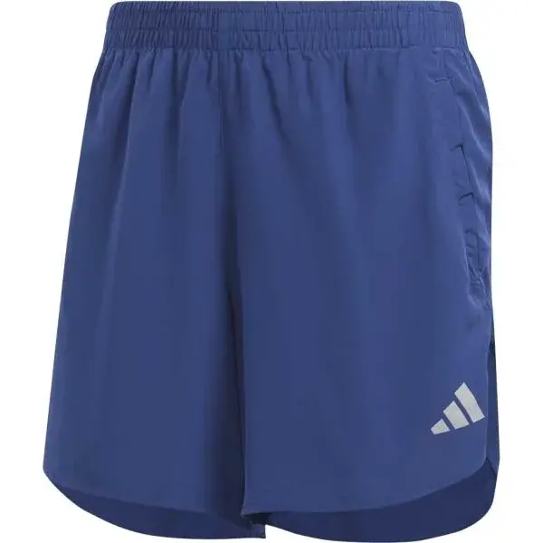 adidas RUN IT SHORT Pánské běžecké trenky, modrá, velikost XXL 7&quot;
