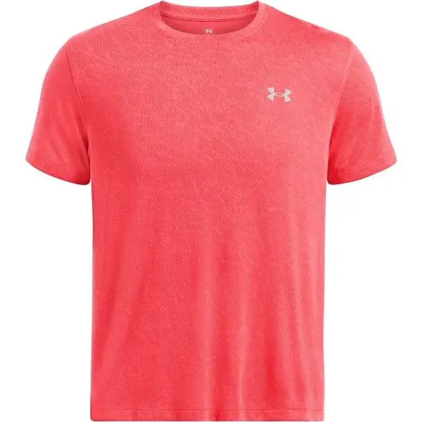 Under Armour LAUNCH CAMO Pánské triko, červená, velikost L