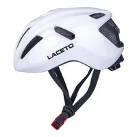 Laceto CAMINO Silniční cyklistická helma, bílá, velikost (59 - 61)